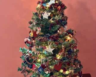 Rustic Faux Christmas Tree
