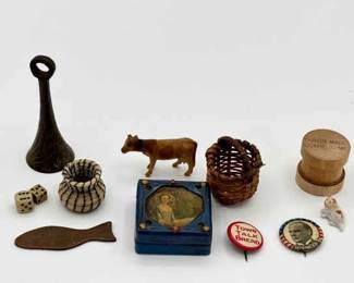 Miniature Horsehair Basket & More Tiny Treasures
