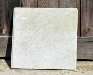 24” Marble Slab Square
