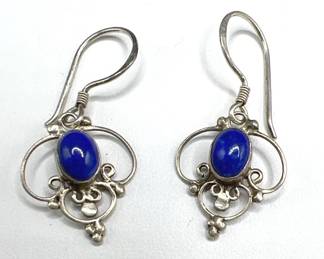 Sterling Silver Drop Earrings
