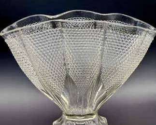 1940s LE Smith 1,000 Eyes Fan Vase

