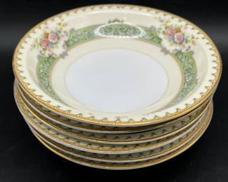 (6) Fruit Bowls Meito Asama Shape ENID Japanese Bone China
