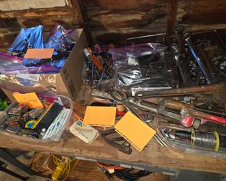 Lots of hand tools