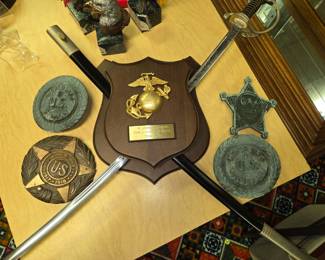 Marine Corps award & grave markers