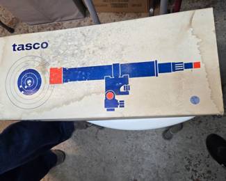 Tasco telescope box
