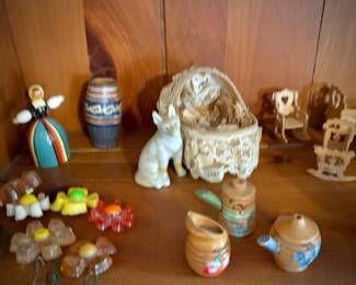 Vintage doll house furniture