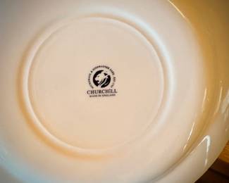 Churchill "Blue Willow" china