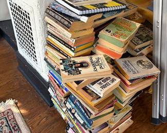 Vintage and newer paperbacks