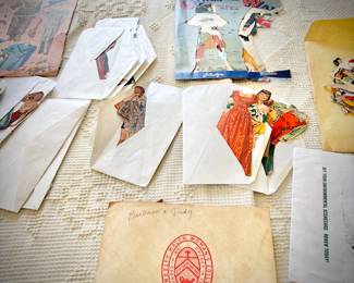 Vintage Hedy Lamar paper dolls - many vintage paper dolls from 1940s, 50s, and 60s available