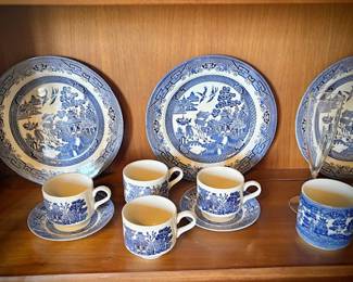 Churchill "Blue Willow" china