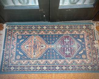 Small Persian Kashkouli rug 