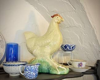 Vintage ceramic rooster