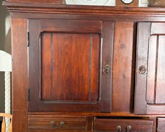 Antique mid to late 1800s Hoosier cabinet