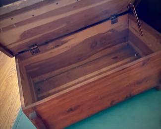 Antique mini cedar chest