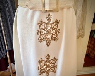 Mid-century formal dress