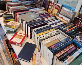 Many, many books....