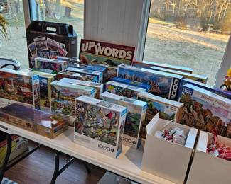 And, lots of puzzles....