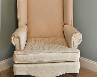 Hardly used wingback chair