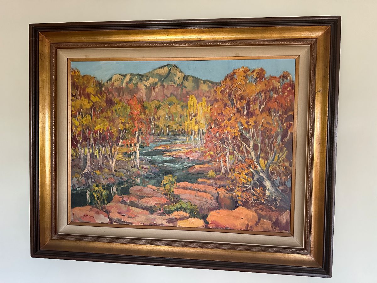 $800. Vincent Farrell  30”x40”  oil painting.