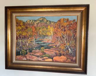 $800. Vincent Farrell  30”x40”  oil painting.