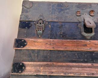$95.00 Victorian era Trunk cast iron latch.