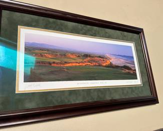 $50. Bandon Dunes #16 print by Wood Sebold.