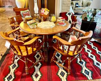 Vintage game table perfect for cards!