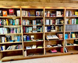 Second area of books in the library.