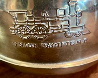 UNION PACIFIC SPITTOON.