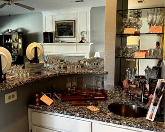 Bar glass ware for all your serving needs.