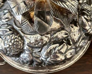 19th Century Coquera Tureen Vessel with lid - traditionally used to store coca leaves