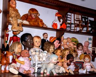 HUGE DOLL COLLECTION