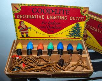 VINTAGE CHRISTMAS LIGHTS