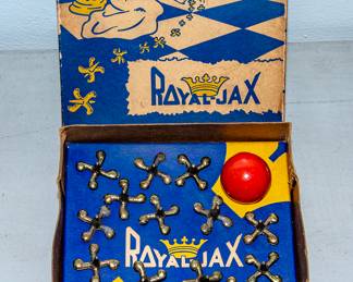 1950S ROYAL JAX - BALL & JACKS SET