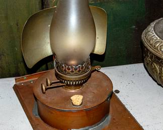 COPPER SHIP LAMP