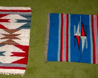 SMALL NATIVE RUGS... CHIMAYO