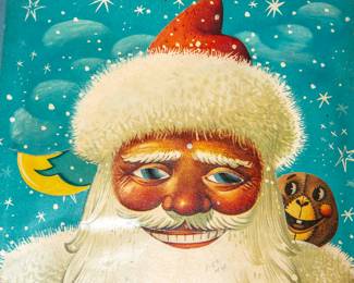 ORIGINAL "POP UP" CHRISTMAS CARD BY KUBASTA CZECH.