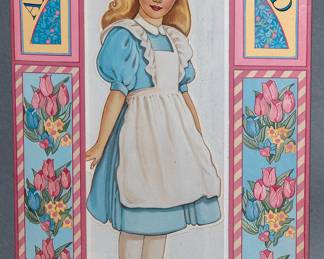 ALICE IN WONDERLAND - PAPER DOLL BOOK