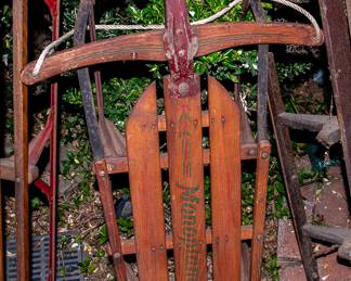VINTAGE SNOW SLED