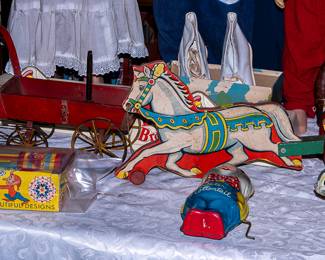 HILL BRASS COMPANY PULL TOYS