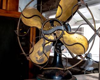 Vintage Westinghouse Metal Blade Fan