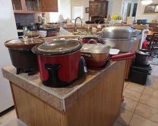 Copper Chef Cookware, Magnalite Wagnerware Roasters