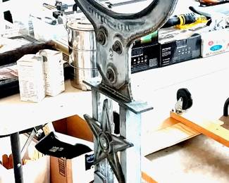 Iron Bell On Stand