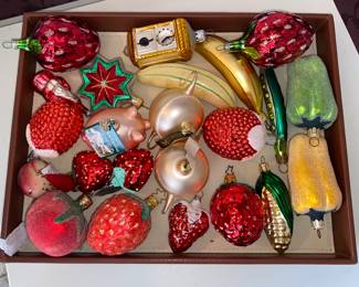 Strawberry ornaments and more