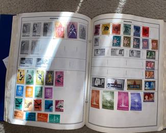 Stamp book contents 