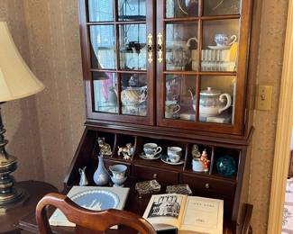 Mahogany secretary/desk 