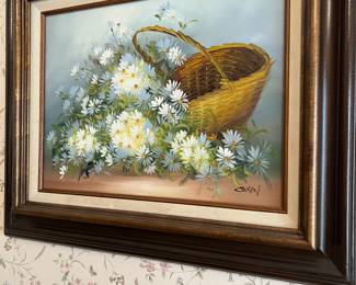 Signed Oil painting on canvas 