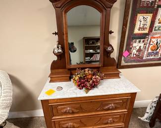 Antique Dresser w/Mirror