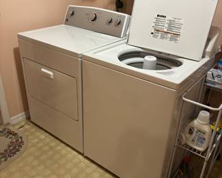 Washer and Dryer do work