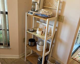 Small folding book shelf